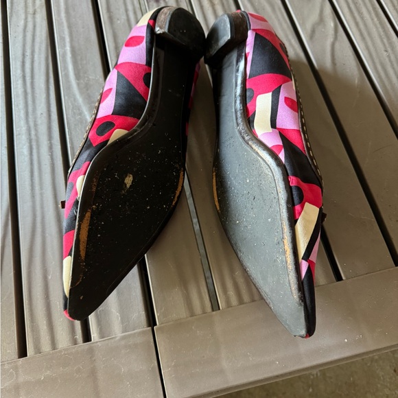 Prada flats - authentic Prada gently worn color, black pattern super cute - Picture 3 of 3